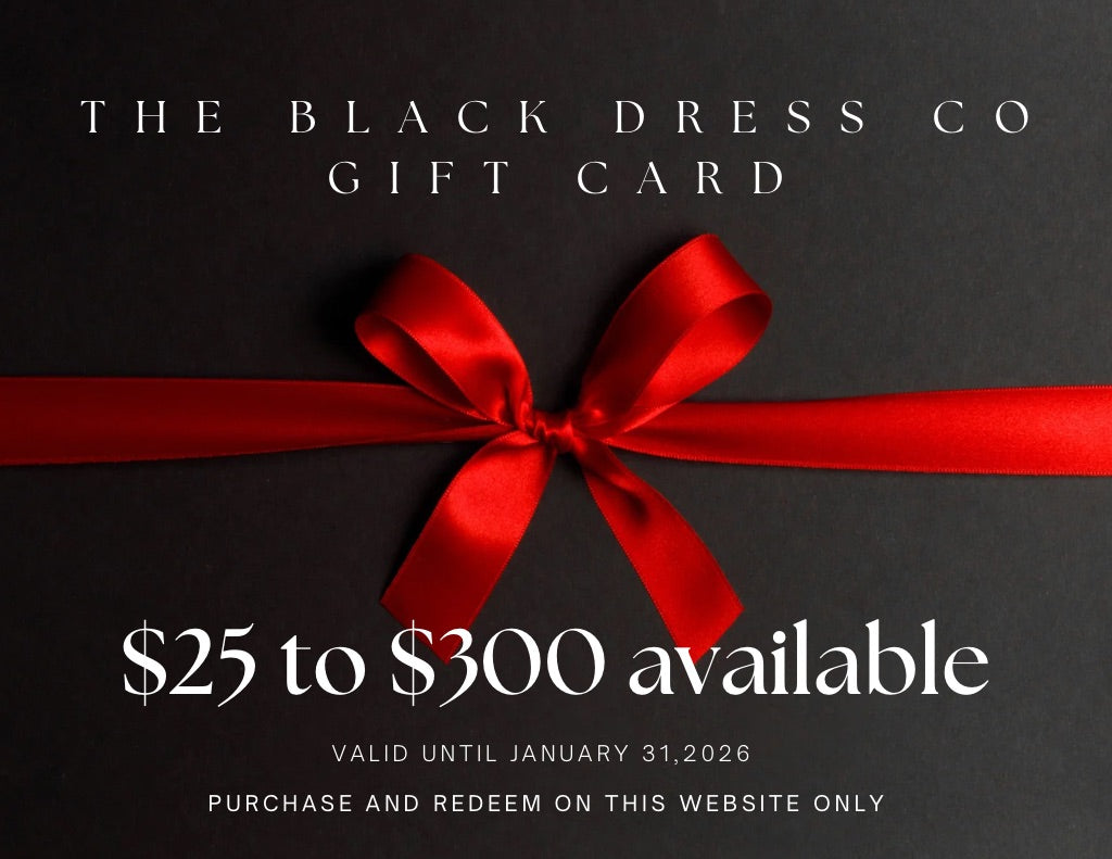 Holiday Gift Card - The Black Dress Co