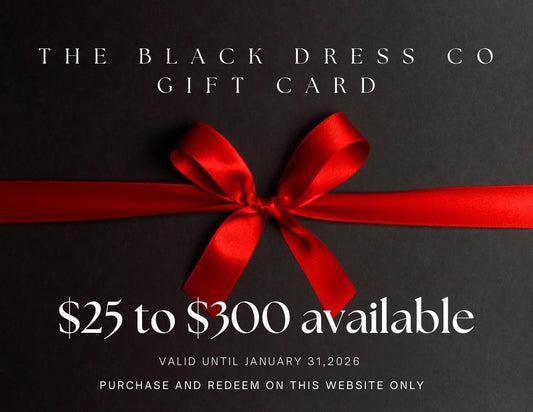 Holiday Gift Card - The Black Dress Co