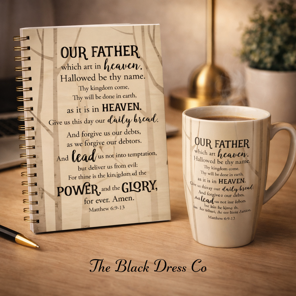 Lord's Prayer - Journal/Mug set