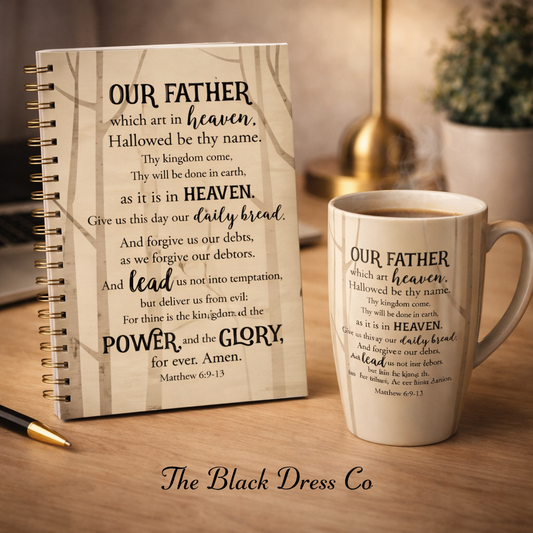 Lord's Prayer - Journal/Mug set