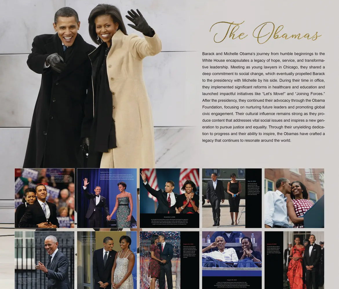 2025 Calendar - The Obamas